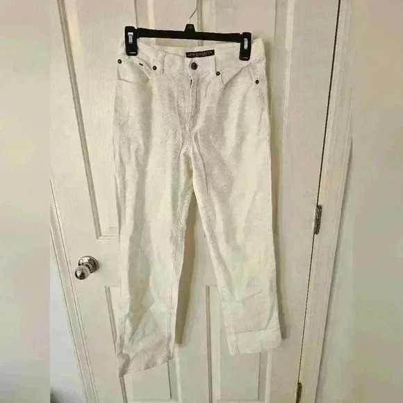 Lauren Ralph Lauren White Jeans Size 4 - Picture 1 of 4